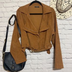 SHEIN / 2X / Corduroy Jacket / Cropped